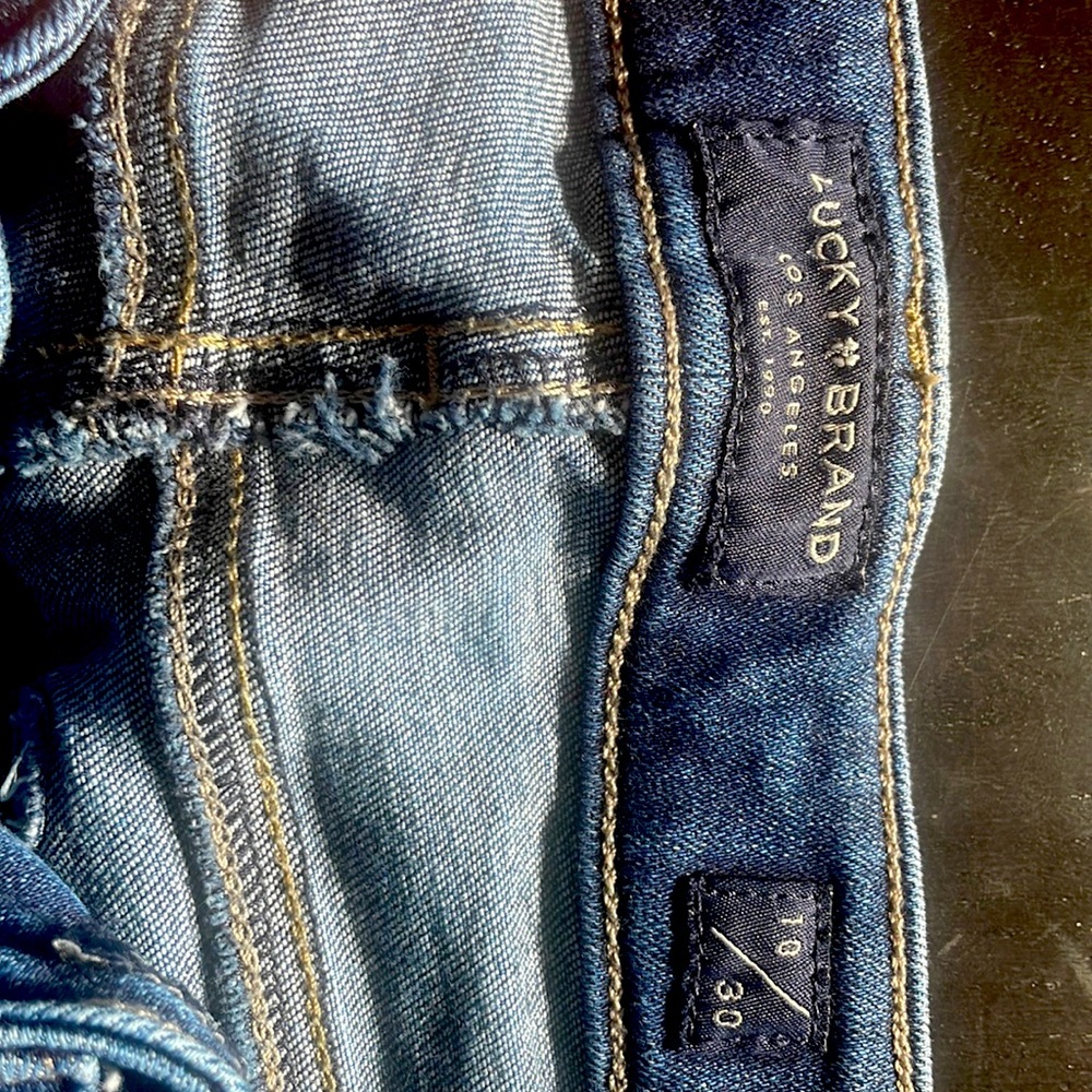 Lucky Brand Jeans low rise crop Lolita